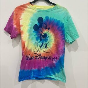 Walt Disney World Tie-Dye Mickey Mouse T-Shirt - Multicolor
